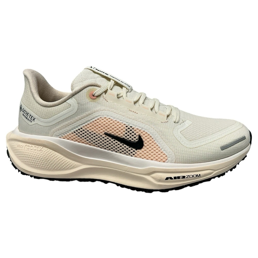 Nike Air Zoom Pegasus 41 GORE TEX Sail/Guava/Crimson FQ1357-100 Women's Size 8